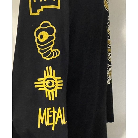 Scorpion Eye T-shirt 2XL Black Yellow Southwest New Mexico Metal the Brand - Picture 5 of 11